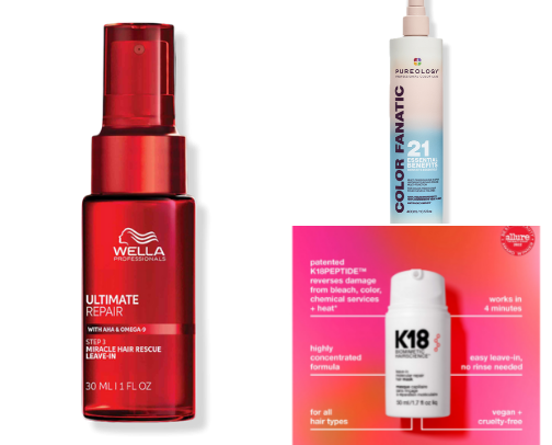 Damaged Hair Routine cover photo collage