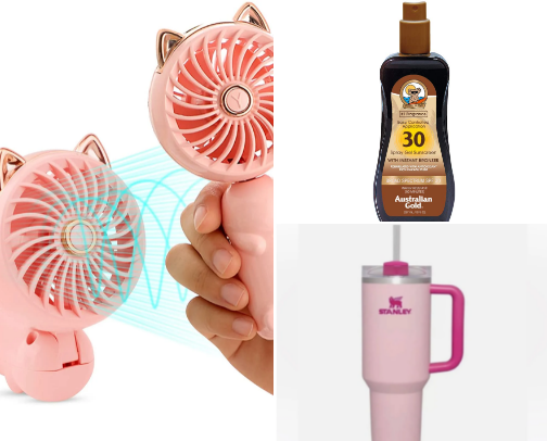 Must-have products for summer 2025!☀️⛱️ cover photo collage