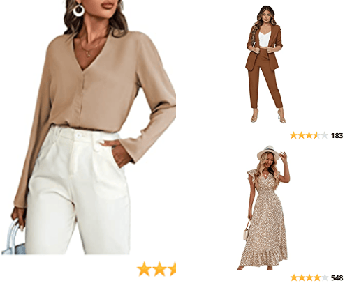 Office/casual outfit cover photo collage