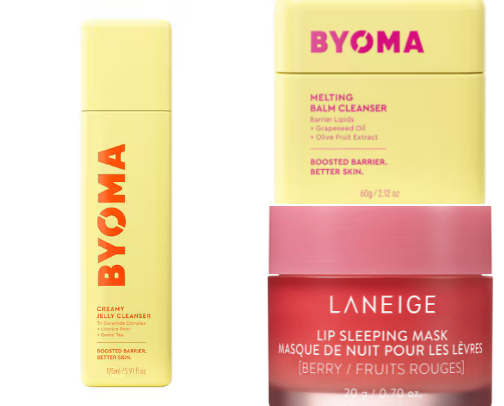 Skincare Guide to GLOW cover photo collage