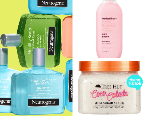 Shower Routine cover photo collage