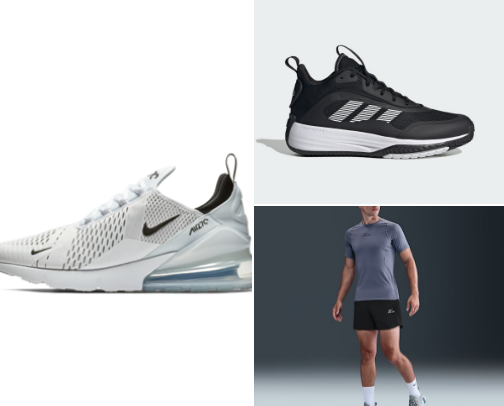 My favorite athletic looks cover photo collage