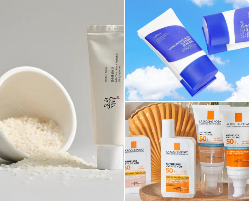 Sunscreens That Leave No White Cast cover photo collage