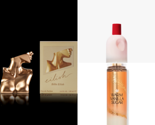 Perfumes cover photo collage