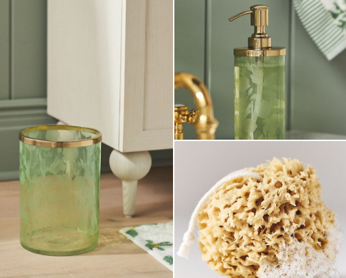 A Southern Belle's Bathroom cover photo collage