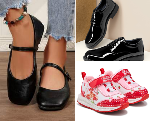 Foot wear for all ages cover photo collage