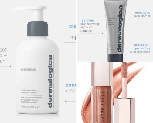 My favorite beauty recs cover photo collage