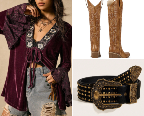 Western Inspired looks for your Nashville trip or everyday wear 🤠 cover photo collage