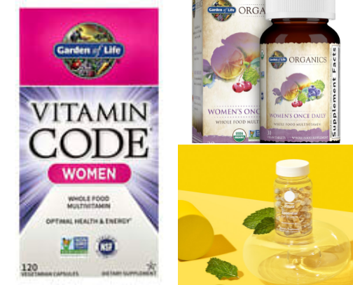 “Every Stage, Every Day – Women’s Vitamins Need: cover photo collage