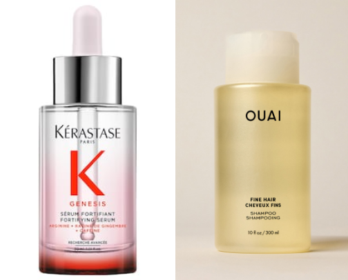 My Favorite Products for Thin Hair & Hair Growth cover photo collage