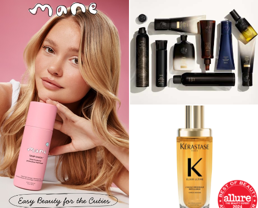 hair care cover photo collage