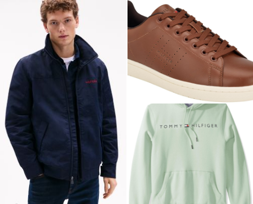 Tommy Hilfiger cover photo collage