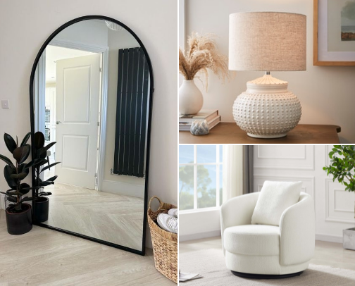 The Luxe Home Edit: Designer Vibes, High-Street Prices cover photo collage