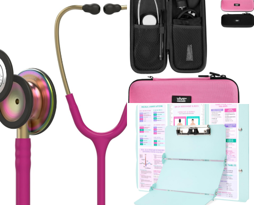 Nursing School Necessities🩺 cover photo collage