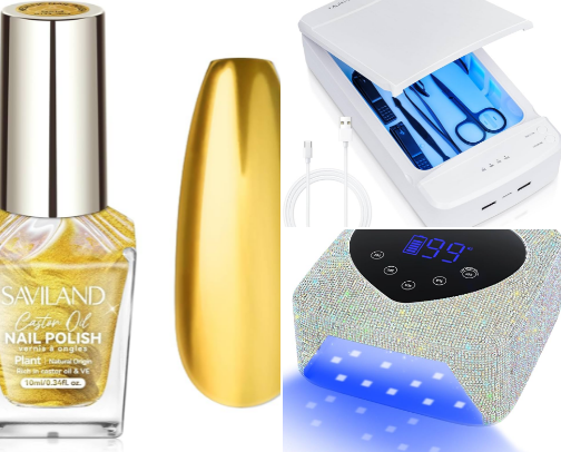 Nice Nails at Home cover photo collage