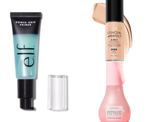 Beauty bag basics cover photo collage