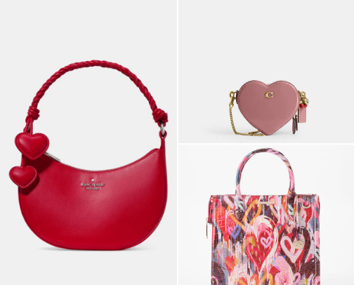 Heart-Stealing Handbags for Valentine’s Day cover photo collage