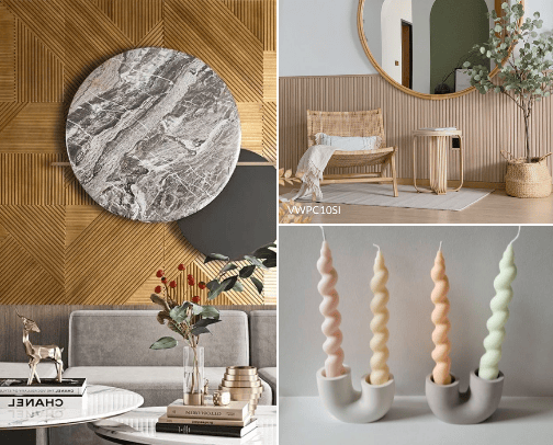 Aesthetic Home Decor cover photo collage
