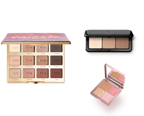 Palettes (for face and eyes) cover photo collage