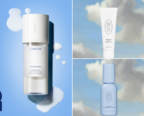 Skincare Essentials for Sensitive Skin Girlies cover photo collage