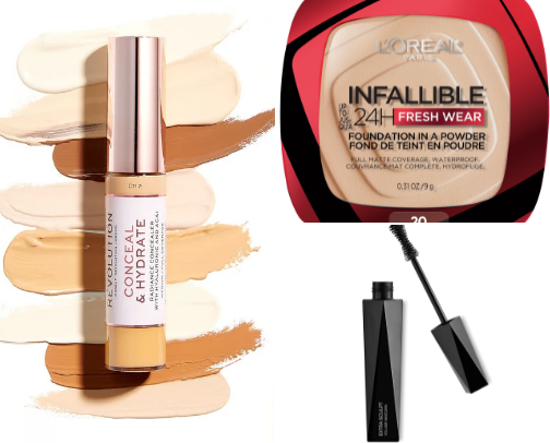 Makeup 🩷 cover photo collage