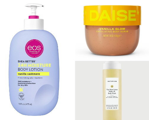 Everything shower must haves! cover photo collage