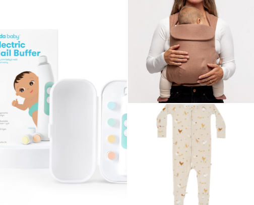 First time mom baby item MUST HAVES cover photo collage