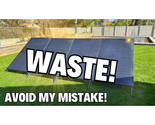 My Most Expensive Solar Mistake Ever! (I Hope This Saves You Money) cover photo collage
