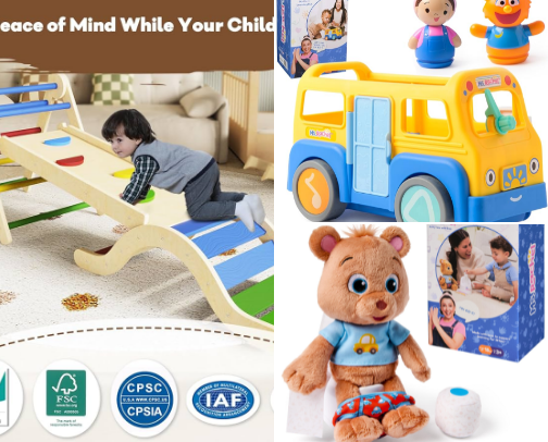 Christmas Ideas for an 18- month old cover photo collage