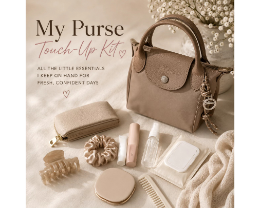 My Purse Touch-Up Kit cover photo collage