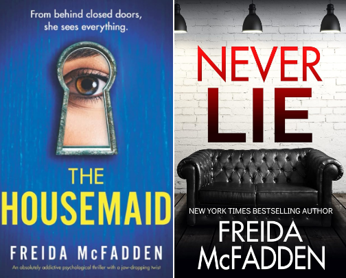 Freida McFadden Must Reads! cover photo collage