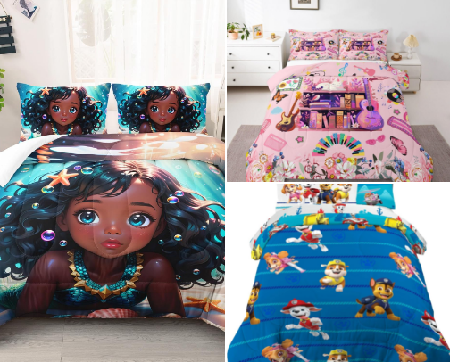 Kids bedroom cover photo collage