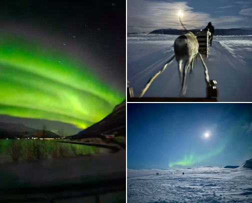Northern Lights, Tromsø cover photo collage