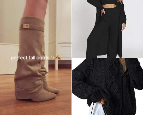 fall fashion cover photo collage