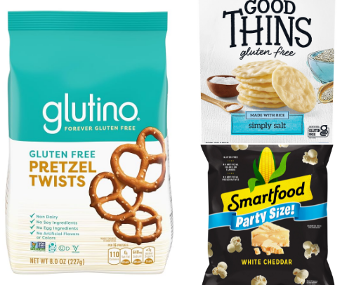 Gluten Free Movie Snacks cover photo collage