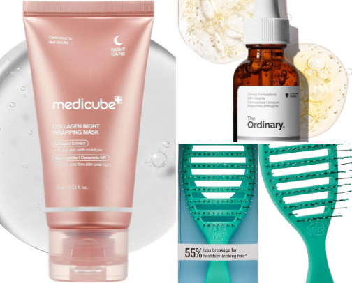 My favorite beauty recs cover photo collage