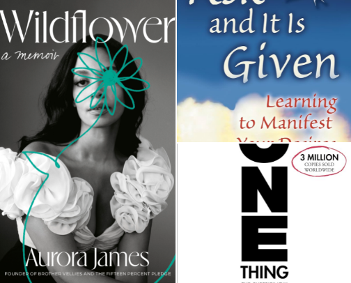 Well Read Flower cover photo collage