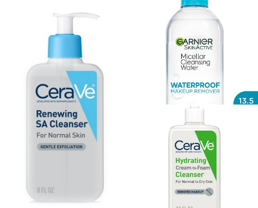 Affordable AM & PM Skincare Routine cover photo collage