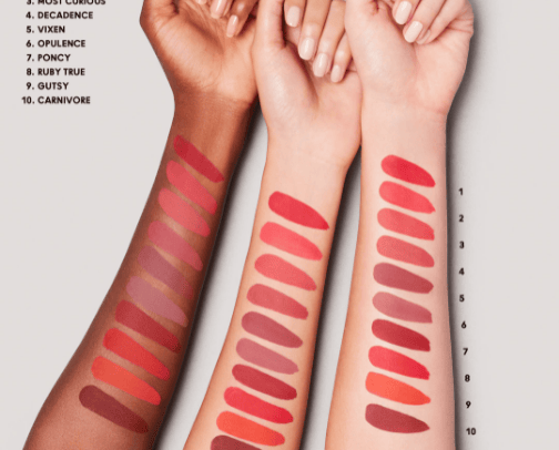 Mac cosmetics cover photo collage