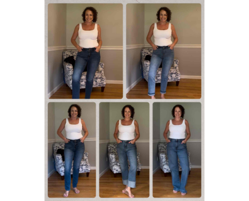 Walmart Denim cover photo collage