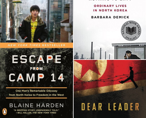 The Girl with Seven Names: Escape from North Korea reading companions cover photo collage