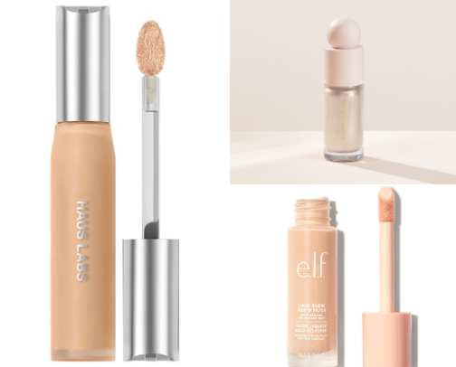 Makeup products to achieve the best glowy, natural looking skin cover photo collage