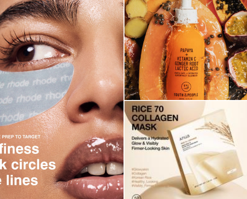 Beautiful skin all year long✨ cover photo collage