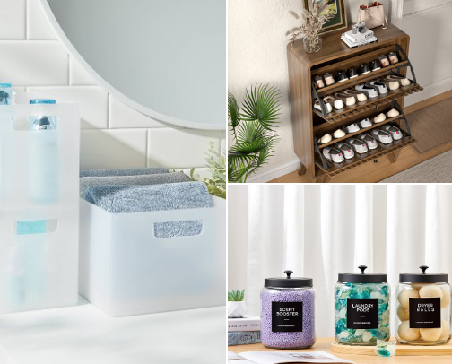 Home Organization Must Haves cover photo collage
