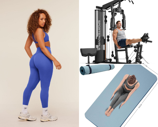 For The Active And Fitness Lovers In Your Household🥰🤩 cover photo collage
