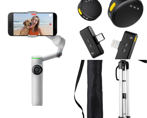 What I use to film cover photo collage