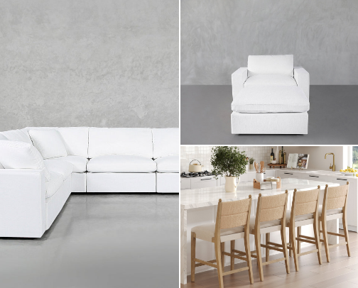 Home furnishings cover photo collage