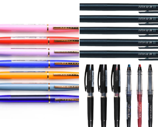 Favorite writing and art Pens cover photo collage