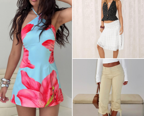 Pretty Summer Outfits cover photo collage