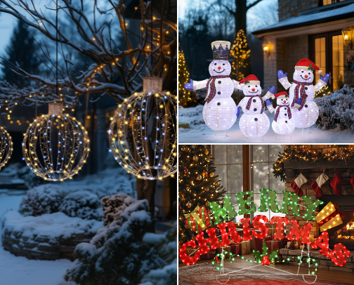 Christmas/Holiday Decoration Suggestions cover photo collage